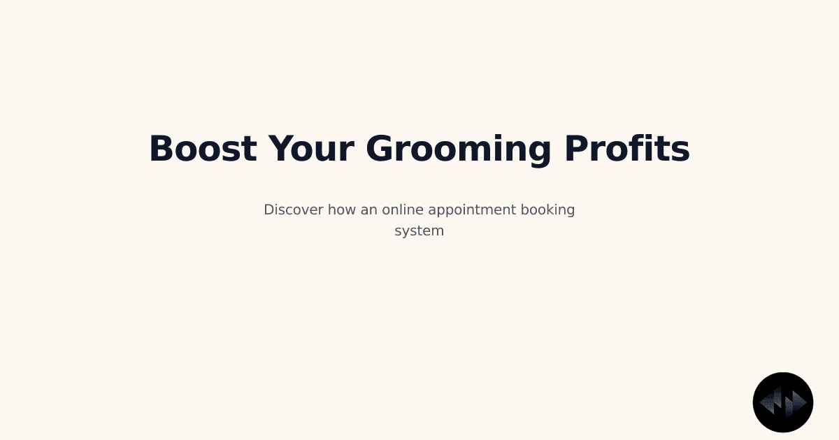 From Paw Prints to Profit: The Ultimate Guide to an Online Appointment Booking System for...